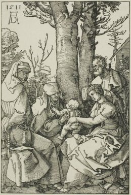 Die Heilige Familie mit Joachim und St. Anna