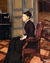 La mère de l'artiste 1884