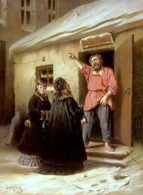 Custode Lasciando un appartamento da A Lady 1878