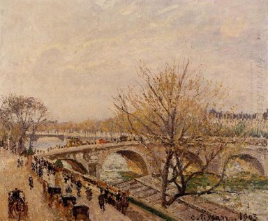 La Seine à Paris Pont royal 1903