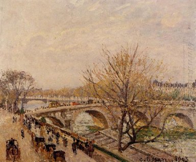 De seine bij parijs pont royal 1903