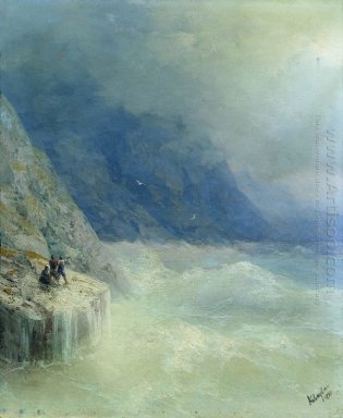 Rocks In The Mist 1890