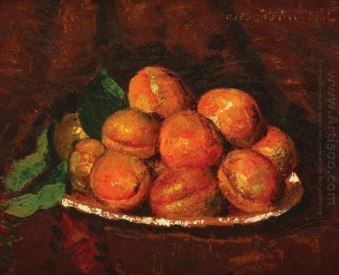 Stilleben med persikor