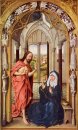 Kristus visas till Mary 1430