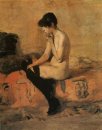 Studio di un nudo 1882