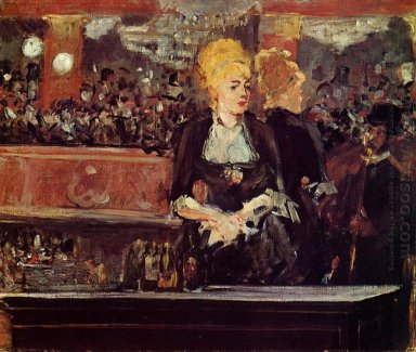studie för baren på Folies Bergere 1882