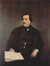 Portret van Gioacchino Rossini 1870