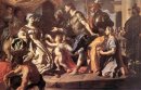 Dido Receiveng Aeneas et Cupidon déguisé en Ascagne