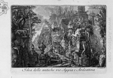 Idee van De Oude Via Appia en Ardeatina