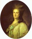 Stående av Varvara Ermolayevna-Novosiltseva