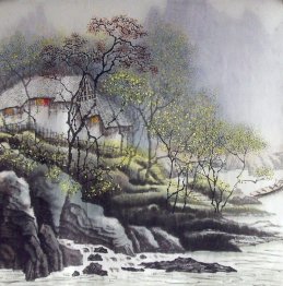 Haus - Chinesische Malerei Haus - Chinesische Malerei