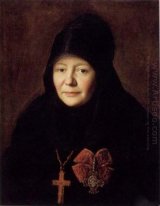 Portret van Yekaterina Kropotova