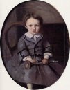 Морис Роберт, как ребенок 1857