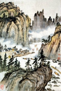 Berge - Chinesische Malerei