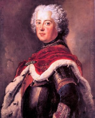 Federico el Grande como el príncipe heredero