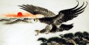 Eagle - kinesisk målning