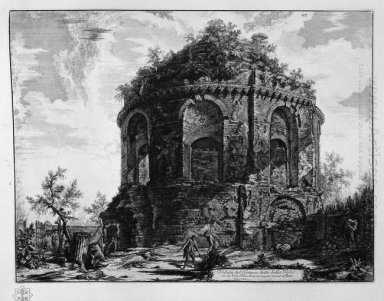 Вид на храм кашля сказать о Виа Тибуртина