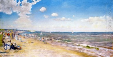 La playa en Zandvoort 1900