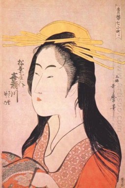 Kisegawa de Matsubaya de la serie Siete Komachis De Yoshiwar