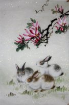 Rabbit - pittura cinese