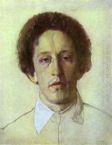 Retrato de Aleksandr Blok 1907