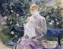 Pasie Nähen In Bougival S Garten 1881
