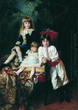 Signor Balashov S Bambini 1880