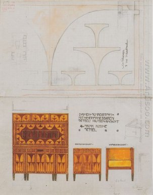 Projet Dessins pour le petit déjeuner pièce de l\'appartement Eis