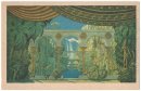 Chernomor S Jardines Sketches de escenario para Mikhail Glinka S