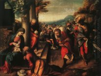 La adoración de los Reyes Magos 1518