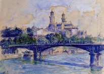 Die Seine By The Trocadero