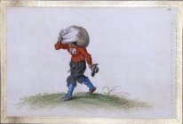 A Man Carrying a Sack