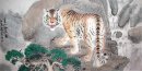 Tiger - Lukisan Cina