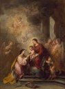 Le Mariage mystique de sainte Catherine 1682