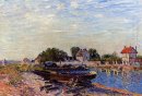 the loing at saint mammes 1884