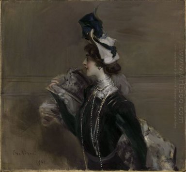 Porträt von Frau Lina Cavalieri 1901