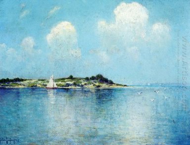 Em Long Island Sound perto de Shelter Island