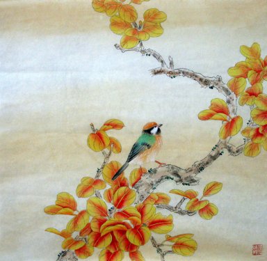 Oiseaux - Peinture chinoise