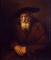 Portrait d'un vieux Juif 1654