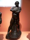Balzac naken med armarna korsade 1892