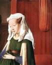 Giovanni Arnolfini en zijn vrouw Giovanna Cenami Arnolfini Ma