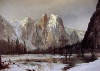 domkyrkan vaggar yosemite valley kalifornien 1872
