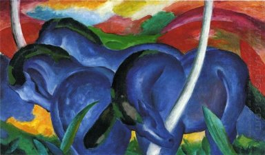 Крупные Синие кони 1911