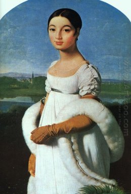 Portret van Mademoiselle Rivigre 1805