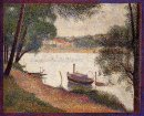 La Seine à la Grande Jatte Au Printemps 1888