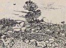 Rocks med Oak Tree 1888