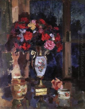 A Bouquet Of Paper Roses 1912
