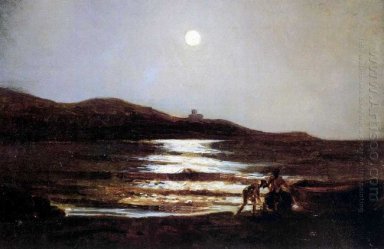 The View From A Santo Terenzo Lerici By Night