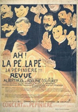 Poster Ah La P La P La Pepini Re 1898