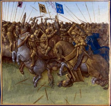 En Re fantasi Louis III och Carloman S 879 Victory Over Th